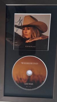  Signed Albums Lainey Wilson - Signed CD Whirlwind In A Frame